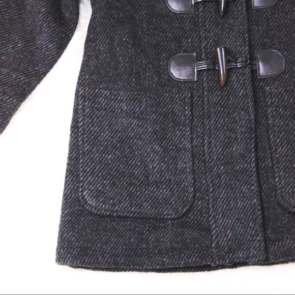 NWT Madden Girl Faux Wool Textured Zipper Coat - Picture 5 of 7